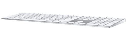 Apple Teclado Magic Keyboard con teclado numérico: recargable, con conexión Bluetooth y compatible con el Mac, iPad y iPhone. Español, Plata