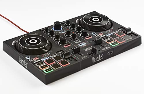 Hercules DJControl Inpulse 200 – DJ controller - 2 tracks with 8 pads and sound card