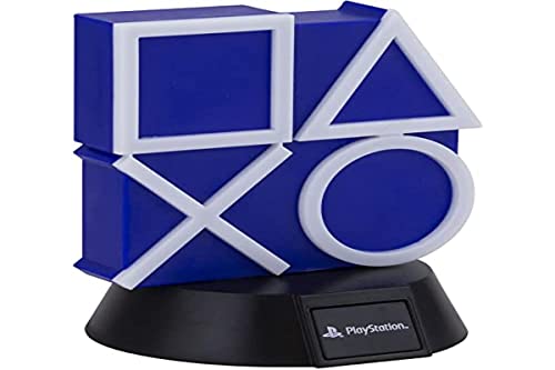 Paladone Playstation 5 Icon Light, Decoración para el hogar, Producto con licencia oficial (PP7929PS)
